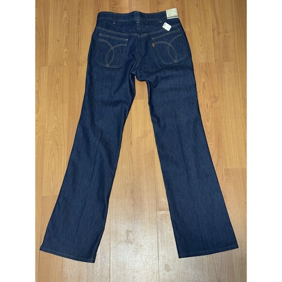 Vintage Levi’s Orange Tab Talon Zipper 4 Pocket Style Jeans 32 x 34 Dark Denim - Picture 1 of 9